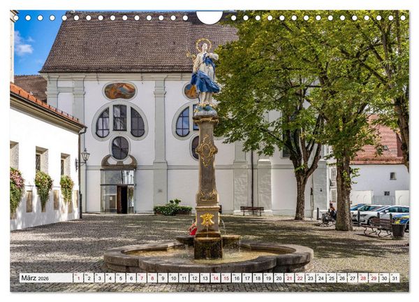 Produktbild: Landkreis Dillingen Donau (Wandkalender 2026 DIN A4 quer), CALVENDO Monatskalender