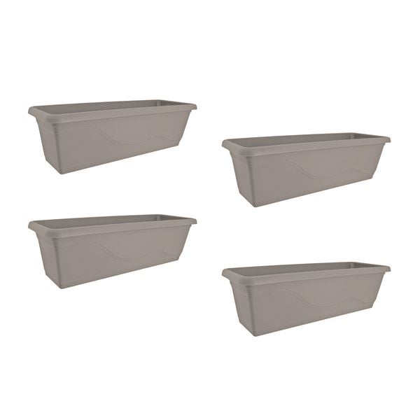Produktbild: HTI-Living Blumenkasten mit Wasserspeicher 60 cm 4er Set