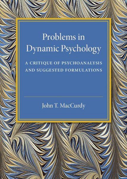 Produktbild: Problems in Dynamic Psychology