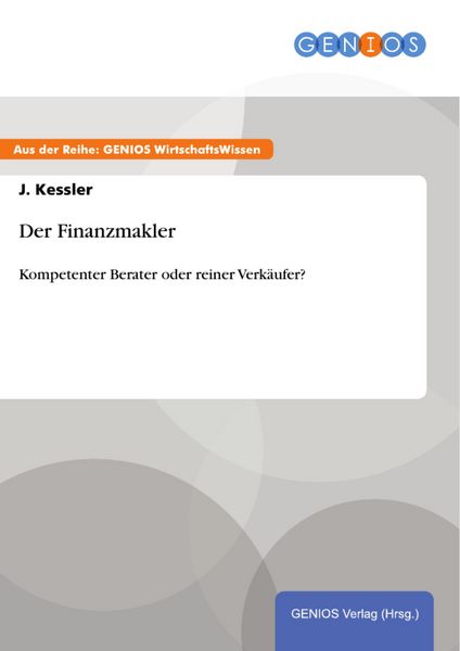Produktbild: Der Finanzmakler