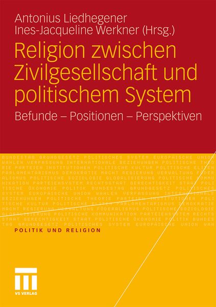 Produktbild: Religion zwischen Zivilgesellschaft und politischem System