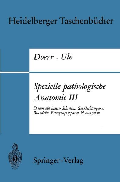 Produktbild: Spezielle pathologische Anatomie III