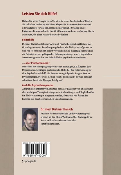 Produktbild: Erste Hilfe f&uuml;r die Psyche