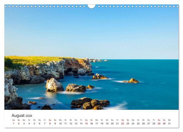 Produktbild: Bulgarien - Eine Reise zum Schwarzen Meer. (Wandkalender 2026 DIN A3 quer), CALVENDO Monatskalender