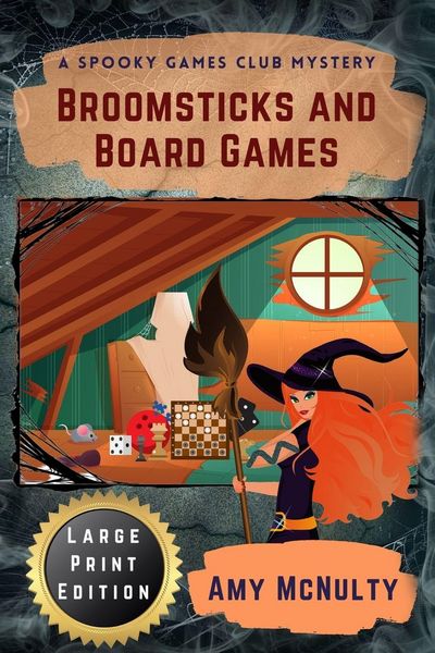 Produktbild: Broomsticks and Board Games Large Print Edition