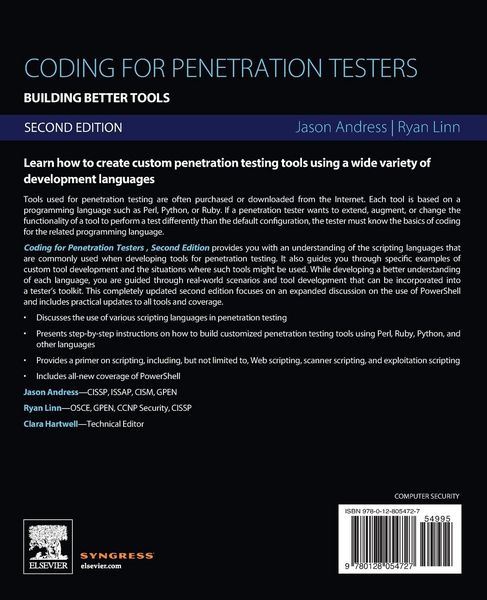 Produktbild: Coding for Penetration Testers