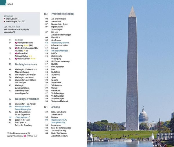 Produktbild: Reise Know-How CityTrip Washington D.C.