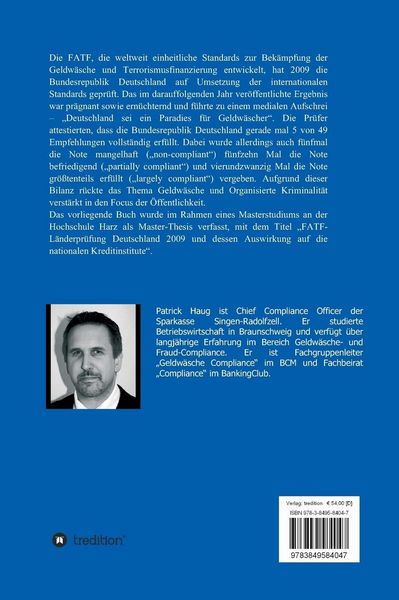 Produktbild: FATF-L&auml;nderpr&uuml;fung Deutschland 2009 und dessen Auswirkung auf die nationalen Kreditinstitute
