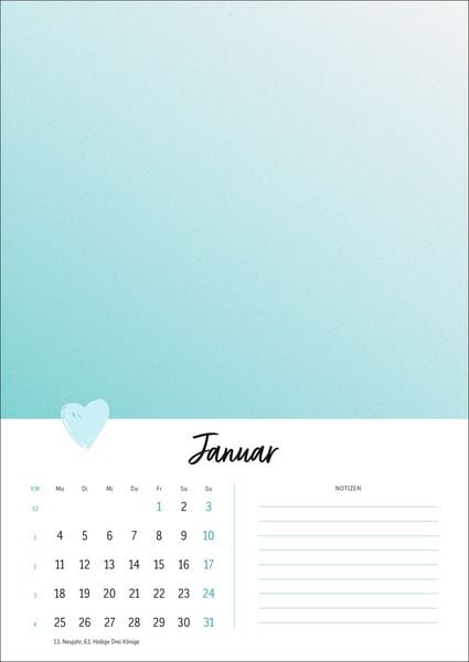 Produktbild: Kreativkalender Mit Liebe gemacht A4 2027