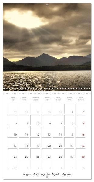 Produktbild: LAKE DISTRICT CUMBRIA Dramatic Art Photos (Wall Calendar 2026 12 &times; 12 Inch) CALVENDO 12 Month Wall Calendar