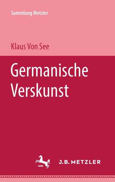 Produktbild: Germanische Verskunst