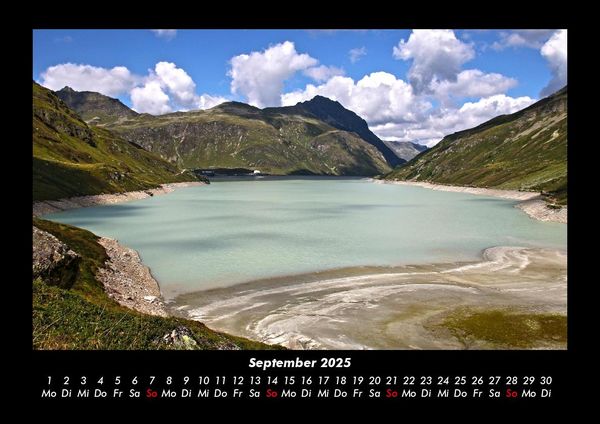 Produktbild: Berge 2025 Fotokalender DIN A3