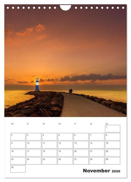 Produktbild: Warnem&uuml;nde Urlaub f&uuml;r zu Hause (Wandkalender 2026 DIN A4 hoch), CALVENDO Monatskalender