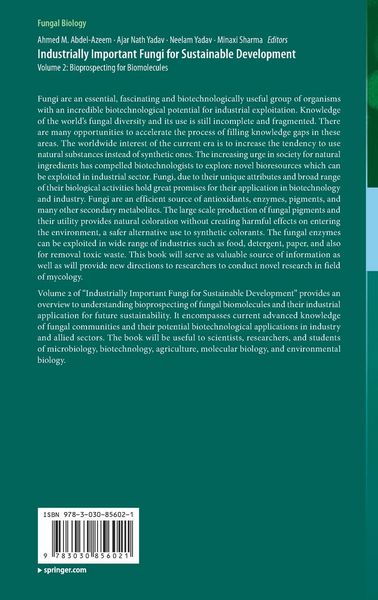 Produktbild: Industrially Important Fungi for Sustainable Development