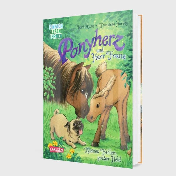 Produktbild: Ponyherz und Herr Franz: Kleines Fohlen, gro&szlig;er Held