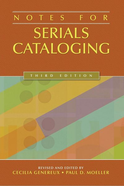 Produktbild: Notes for Serials Cataloging