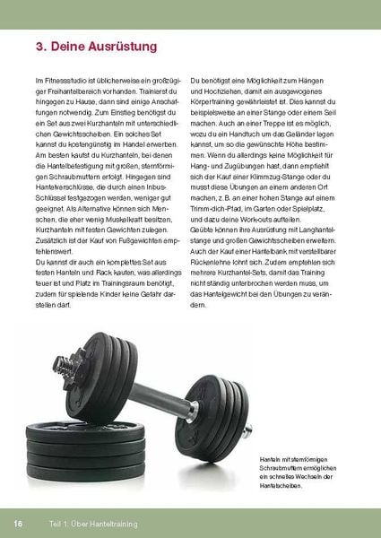 Produktbild: Perfektes Hanteltraining.