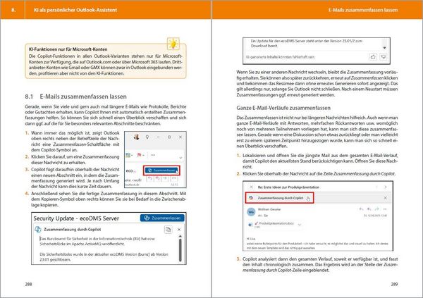 Produktbild: KI mit Office und Microsoft 365 - Das Praxisbuch