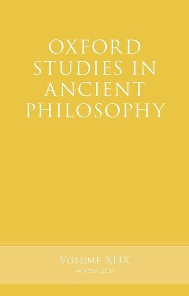 Produktbild: Oxford Studies in Ancient Phil
