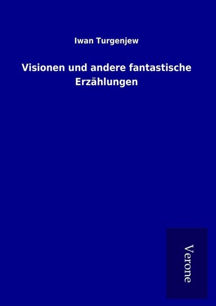 Produktbild: Visionen und andere fantastische Erz&auml;hlungen