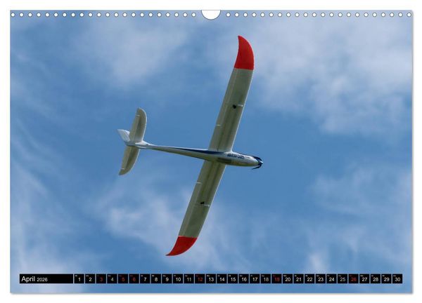 Produktbild: Modellflugkalender 2026 (Wandkalender 2026 DIN A3 quer), CALVENDO Monatskalender