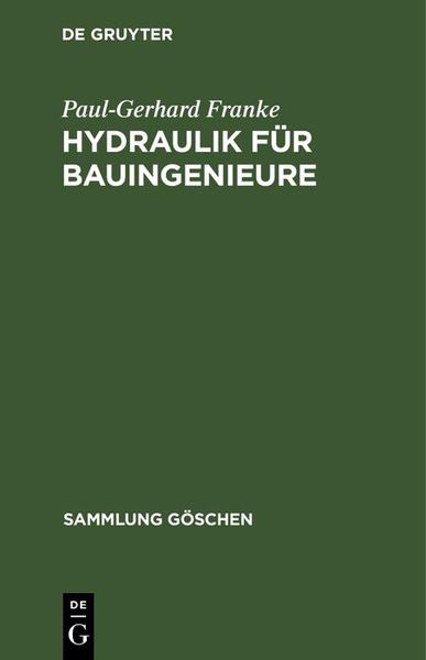 Produktbild: Hydraulik f&uuml;r Bauingenieure