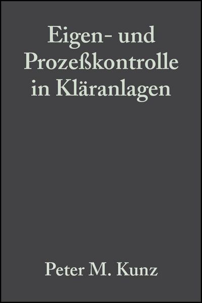 Produktbild: Eigen- und Prozesskontrolle in Klaranlagen