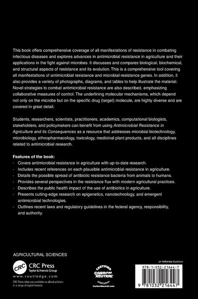 Produktbild: Antimicrobial Resistance in Agriculture and its Consequences