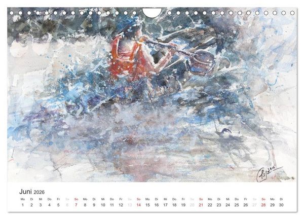 Produktbild: Die Atmosph&auml;re des Impressionismus (Wandkalender 2026 DIN A4 quer), CALVENDO Monatskalender