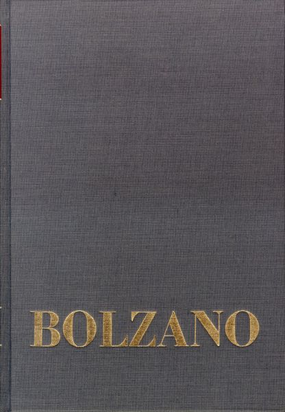 Produktbild: Bernard Bolzano Gesamtausgabe / Einleitungsb&auml;nde. Band 2,1: Supplement I: Erg&auml;nzungen und Korrekturen zur Bolzano-Bibliographie (Stand: Ende 1981)