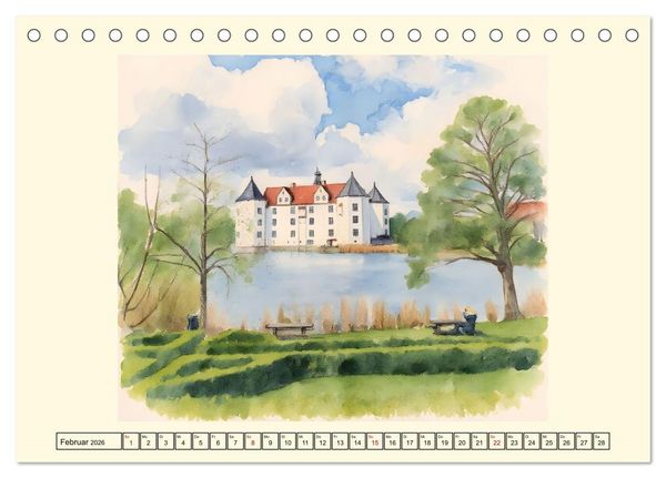 Produktbild: Schleswig-Holsteins Ostseek&uuml;ste (Tischkalender 2026 DIN A5 quer), CALVENDO Monatskalender