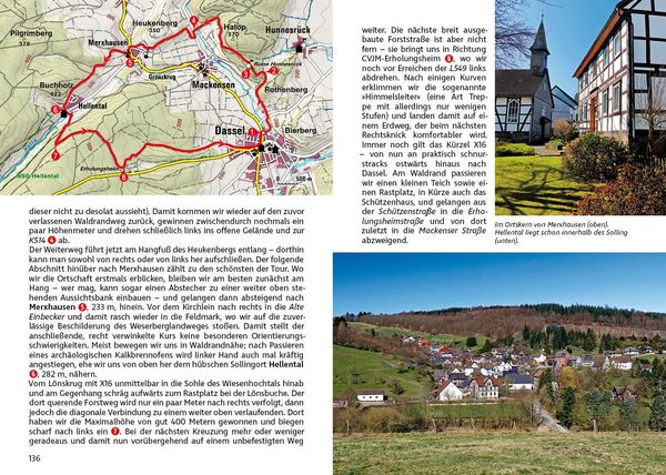 Produktbild: ROTHER Wanderf&uuml;hrer Weserbergland