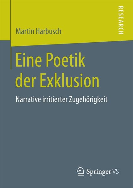 Produktbild: Eine Poetik der Exklusion
