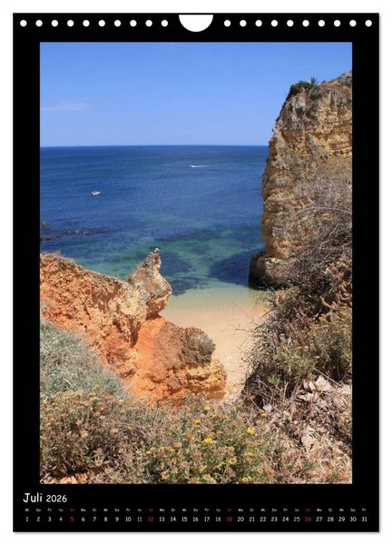 Produktbild: Blickpunkte Algarve (Wandkalender 2026 DIN A4 hoch), CALVENDO Monatskalender