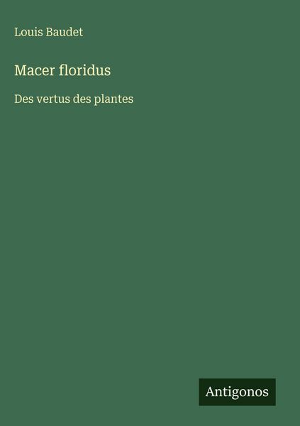 Produktbild: Macer floridus