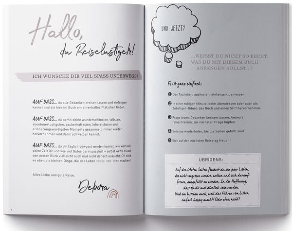 GuideMe Reisetagebuch Travel Memories „Weltenbummler“