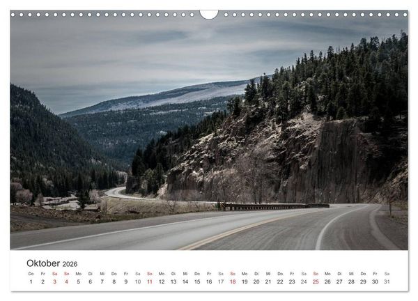 Produktbild: USA Roads (Wandkalender 2026 DIN A3 quer), CALVENDO Monatskalender