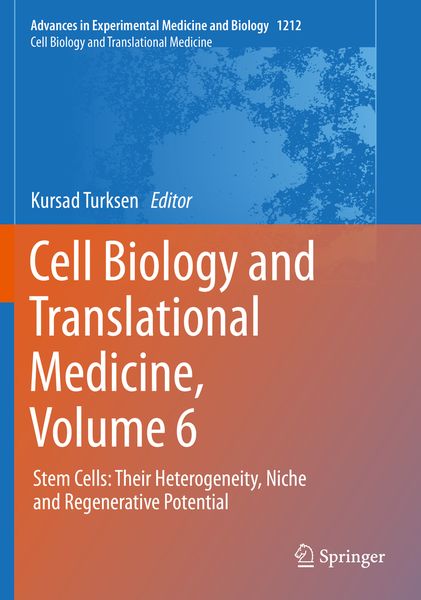 Produktbild: Cell Biology and Translational Medicine, Volume 6