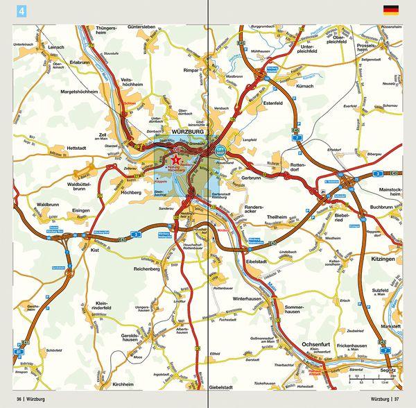 Produktbild: MARCO POLO Regionalkarte Deutschland 12 Bayern Nord 1:200.000