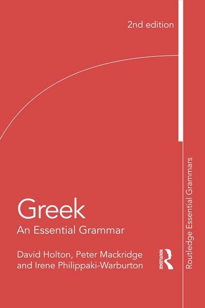 Produktbild: Greek: An Essential Grammar of the Modern Language