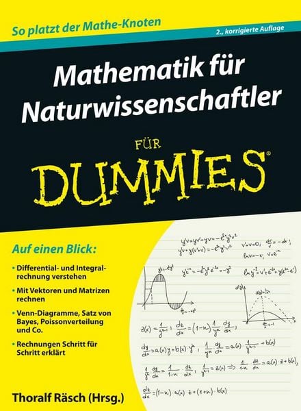 Produktbild: Mathematik für Naturwissenschaftler für Dummies