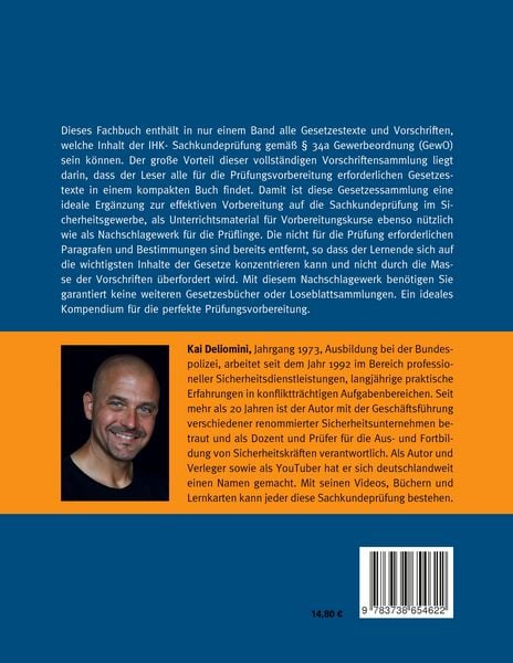 Produktbild: Die Gesetzessammlung f&uuml;r die 34a-Pr&uuml;fung