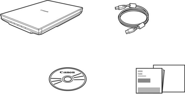 Produktbild: Canon LiDE 300 Flachbettscanner A4 2400 x 2400 dpi USB Dokumente, Fotos