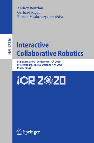 Produktbild: Interactive Collaborative Robotics