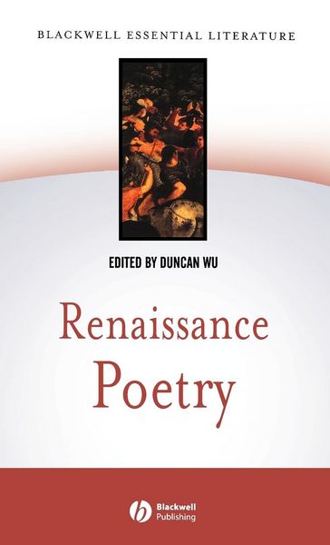 Produktbild: Wu: Renaissance Poetry