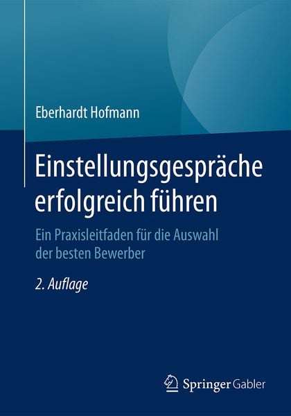 Produktbild: Einstellungsgespr&auml;che erfolgreich f&uuml;hren