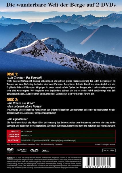 Produktbild: Wunder der Bergwelt [2 DVDs]