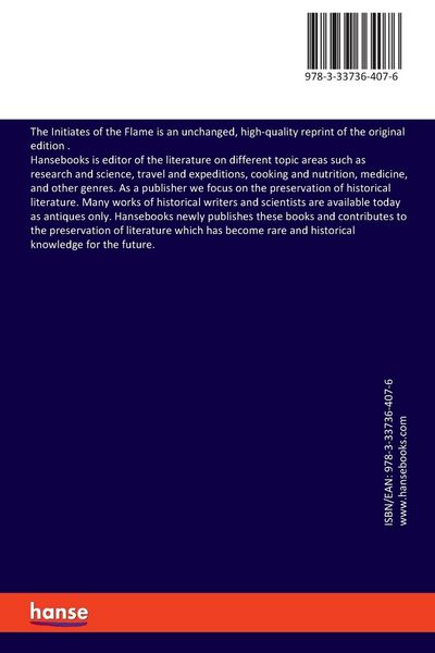Produktbild: The Initiates of the Flame