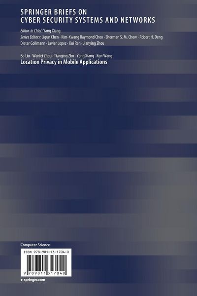 Produktbild: Location Privacy in Mobile Applications