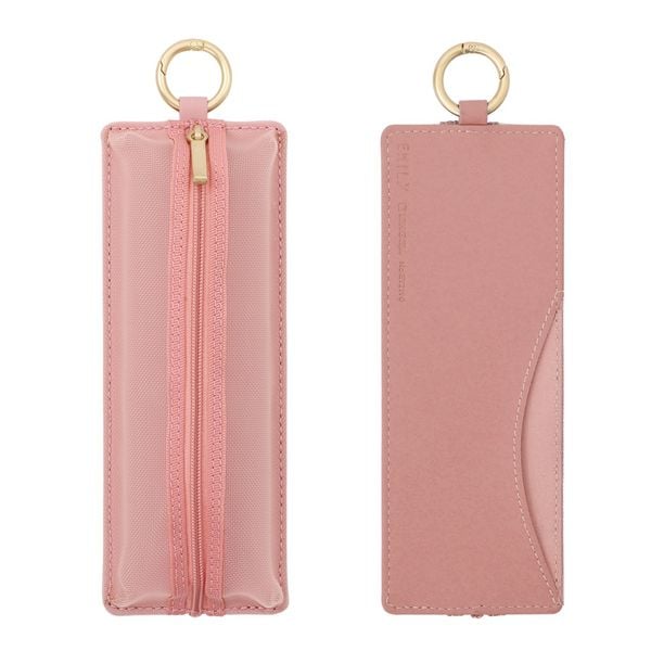 Produktbild: EMILY Mesh Federm&auml;ppchen (Pink) Flat Pen Case | by KING JIM